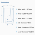 Baxi 415 Heat - 15kW Regular Gas Boiler 7668933